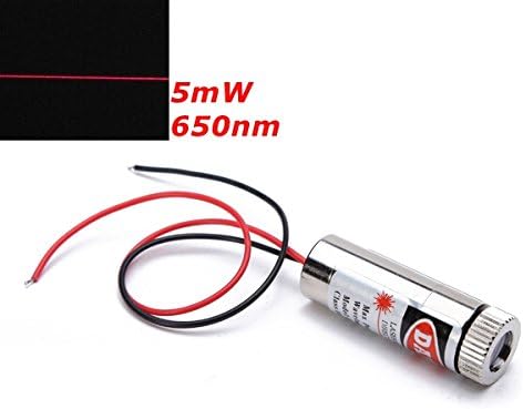 650nm 5mW Focusable Red Line Laser Module Laser Generator Diode