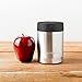 LunchBots Thermal 12 oz Triple Insulated Food Container - Hot 6 Hours or Cold 12 Hours - Leak Proof Thermos Soup Jar - All Stainless Interior - Black