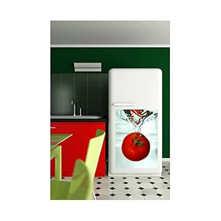 TATOUTEX Pegatinas Nevera Tomate, L 80cm x H 112cm: Amazon.es: Hogar