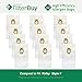 12 FilterBuy Kirby Style F Vacuum Bags. Kirby Universal Vacuum Bags, Kirby Part # 204808. Designed by FilterBuy to fit Kirby Upright Vacuum Cleaners