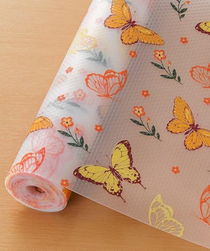 Cooyes Shelf Liner Non Adhesive Cabinet Drawer