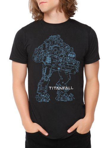 Titanfall Atlas Outline T-Shirt