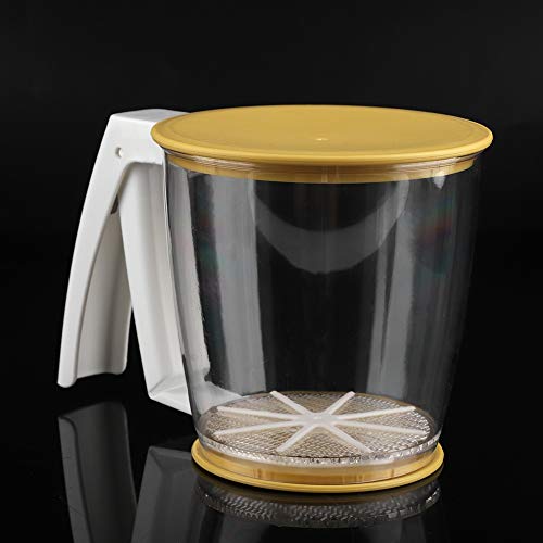Flour Sifter Crank Flour Sifter Handheld Cup Flour Sifter Strainer