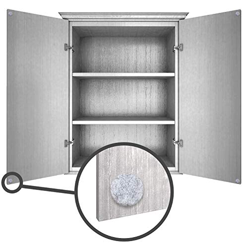 Furniture Felt Pads 3/8" (10mm) Diameter Round 3M Self Adhesive