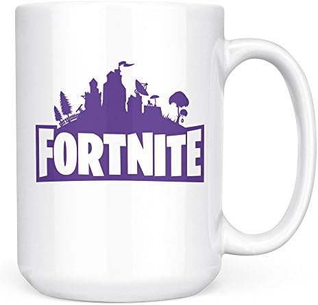 Fortnite Cup - Battle Royale Accessories - Fortnight Mug - Fornite Novelty Gift - 15oz Ceramic