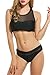 Avidlove 2017 High Neck Mesh Bikini Top+Bottom Two Piece Women Sexy Swimwear
