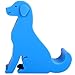 Z PLINRISE Puppy Desk Phone Stand Dog Shape Smartphone Holder for Free You Hands (Blue)