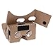 Google Cardboard,2 Pack VR Headsets 3D Box Virtual Reality Glasses with Big Clear 3D Optical Lens and Comfortable Head Strap for All 3-6 Inch Smartphones