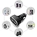Car Charger,Mopower 40W 8A 4-Port USB Car Charger with Auto Detect Technology for iPhone 6 5S 4S,iPad 4,iPad mini, Samsung Galaxy S4 S3 S5,GPS and Smart Devices Black