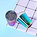 BORN PRETTY Nail Stamper holographic Head colorful Handle Shining Clear Silicone Stamper for Nail Art Stamping Plate