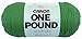 Caron One Pound Solids Yarn, 16oz, Gauge 4 Medium, 100% Acrylic - Grass Green- For Crochet, Knitting & Crafting ( 1 Piece )