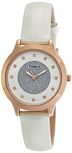Timex Analog Silver Dial Women's Watch-TW000T615