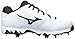 Mizuno Women's 9 Spike Swift 4 White-Black-w, 7.5 M US