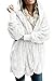 Lovezesent Women's Open Front Hooded Cardigan Coats Loose Outwear (S-XXL)