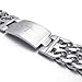 KONOV Men's Stainless Steel Cross Prayer Bangle Cuff Bracelet, Silver, 8.5 Inch