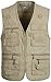 Alipolo Men's Outdoor Multifunction Multi-pocket Fishing Vest khaki US XL/Label 3XL