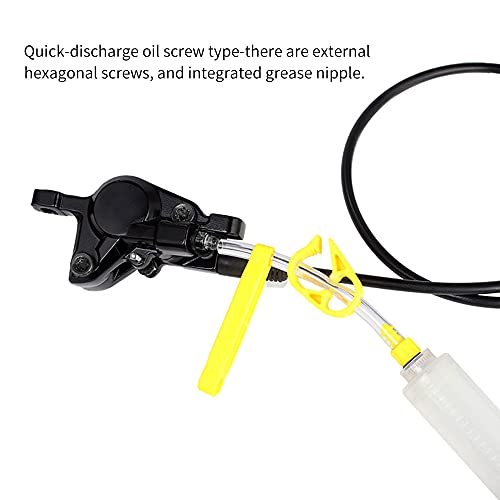 YAKAMOZ Hydraulic Bike Brake Bleed Kit Bicycle Disc Brake Mineral Oil