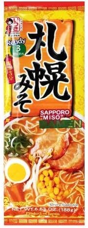 ITSUKI RAMEN (SAPPORO MISO 1 Pack, 2 Servings)