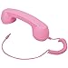 WinnerEco 3.5 MM Retro Radiation Proof Phone Handset Socket Cell Phone Receiver for iPhone Samsung Android smartphones (Pink)