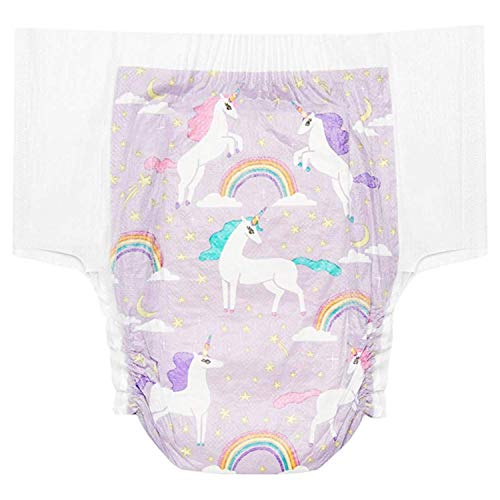 The Honest Company Toddler Training Pants, Unicorns, 4T/5T, 19 count (Pack of 4) Packaging May