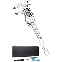 thumbnail interactive-video image 1 of 6-Inch LCD Digital Caliper – Inch/Metric Conversion, Includes Battery & Storage Case 1 of 5