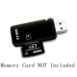eTECH USB2.0 Black Color High Speed xD Memory Card