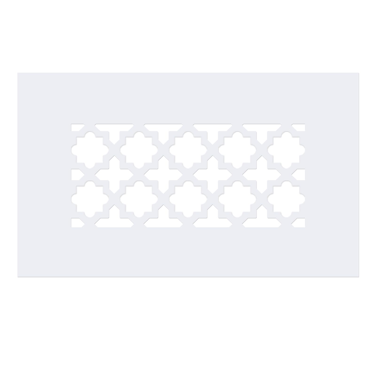 PATIKIL Air Vent Cover Grille for 7.5"x3.5" Duct Opening, Acrylic Glass (PMMA) Decorative Wall Ceiling Hole Cover Register for Home Ventilation Decor