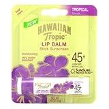 Hawaiian Tropic Lip Balm Spf# 45 + Tropical 0.14oz