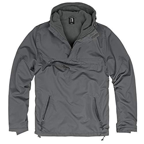 bw-online-shop Hooded Windbreaker Herren Jacke m. Fleecefutter – Bild 3