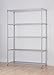 TRINITY TBFZ-0910 EcoStorage 5-Tier NSF Wire Shelving Rack, 48