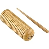 Nino Percussion NINO520 Guiro Shaker, Natural Finish
