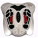 ARG HEALTH CARE Acupressure Health Protection Machine, Varicose Veins Electromagnetic Wave, Improve Blood Circulation, Full Body Pain Relief & Relaxation Infrared Vibration Massage Therapy (Silver)