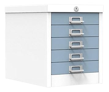 White Pastel Blue Flat File Cabinets Simply Office Mult15dwpb 15