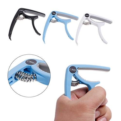 JAGENIE Premium Guitar Capo Quick Change Trigger Clamp for Acoustic Electric 12 String