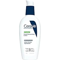 CeraVe Facial Moisturizing Lotion Pm | Ultra Lightweight, Night Face Moisturizer With Hyaluronic Acid | Fragrance Free, 89 Mi