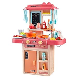 Zest 4 Toyz 36 Pieces Battery Operated Plastic Pretend Play Kitchen Toy Set for Kids (Multicolour)