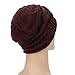 Pococina Unisex Soft Knit Smart Bluetooth Headset Beanie Hat Speakerphone Cap (Wine Red)