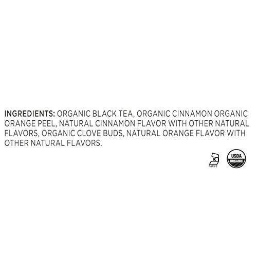 Tea Forte Black Tea, Loose Tea Canister Makes 3550 Cups, Sweet Orange