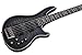 Schecter Hellraiser Extreme-5 5-String Bass Guitar, See-Thru Black Satin