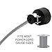 Ram-Pro 3 Wire Replacement Male Electrical Plug - House Extension Cord Heavy Duty Replacement Male Plug 3-Prong Male Electrical End Electrical Plugs & Three Prong Cord End