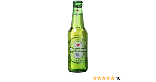 Heineken Cerveza - Pack de 6 x 25 cl - Total: 1,5 l: Amazon ...