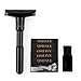QSHAVE Adjustable Double Edge Safety Shaving Razor Deluxe Set (Razor)