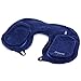 Purefly Inflatable Travel Neck Pillow with Soft Velvet Pillowcase Packed in Handy Carry Pouch