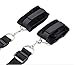 Sex Under Bed Bondage Restraint Kit with Hand Cuffs and Ankle Cuff Bondage Collection For Male Female Couple