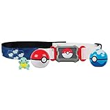 Pokemon Clip N Carry Belt Water Type Role Play Set with Squirtle Action Figure