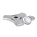 iBose Fidget Spinner Toys Aluminum Alloy Bearing Anti Anxiety ADD, ADHD, Autism Adult Children Kids 360 Spinner Helps Focusing Fidget Toys EDC Focus Toy Hands Spinner (Silver)