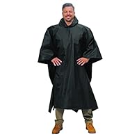 Galeton 12714-BK Repel Rainwear XL & Tall .22mm EVA Poncho (Big & Tall), Black