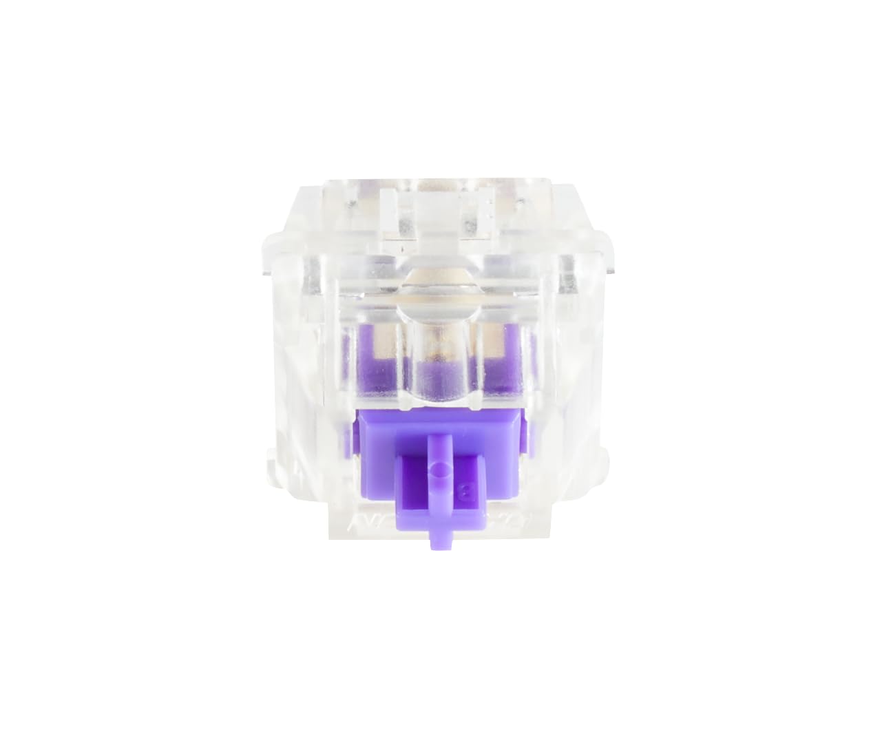 GLORIOUS Gaming 120x Kailh Mechanical Keyboard Switches (Purpur) - Taktil & sanft, 50g Auslösegewicht, Pro-Schalter, 3-Pin-Anschluss, SMD-LED-kompatibel - Kailh Purple 4