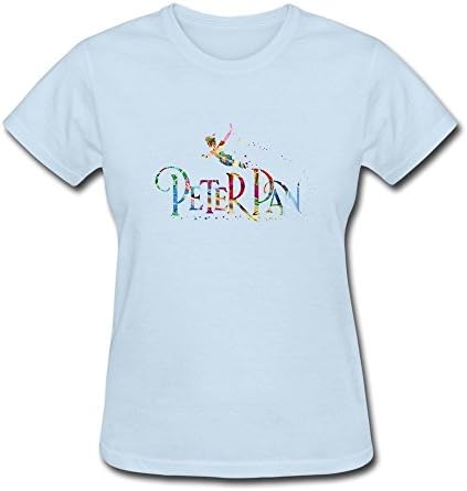 Lady Create My Own Organic Cotton Tees/2015 Peter Pan SkyBlue