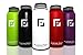 Glacier Point Vacuum Insulated Stainless Steel Water Bottle (32 OZ). Double Walled Construction. Powder Coat. (WHITE)